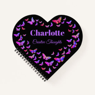 Beautiful Butterfly pattern personalized  Notebook