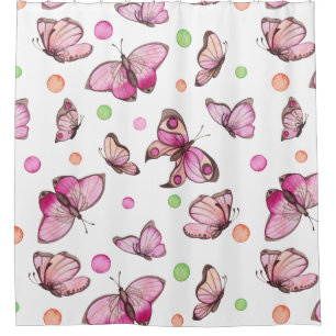 Beautiful Butterfly & Polka Dots