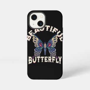 beautiful-butterfly-retro-vector-art-illustration- iPhone 13 mini case