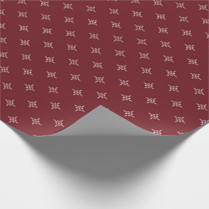 Beautiful Cabin Christmas Wrapping Paper