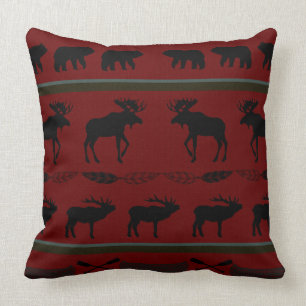 Beautiful Cabin Pillow by Leslie Harlow