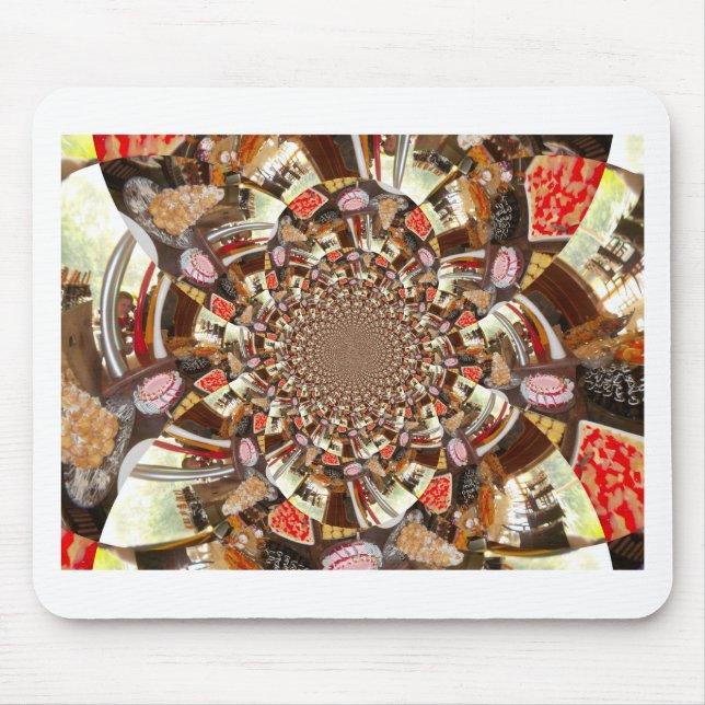 Beautiful Cakes and Desserts Mouse Pad (Front)