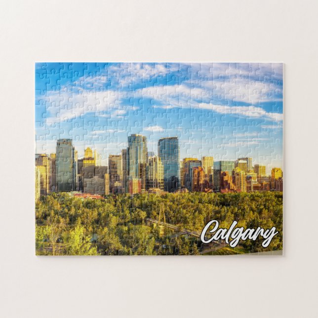 Beautiful Calgary, Alberta, Canada Jigsaw Puzzle (Horizontal)