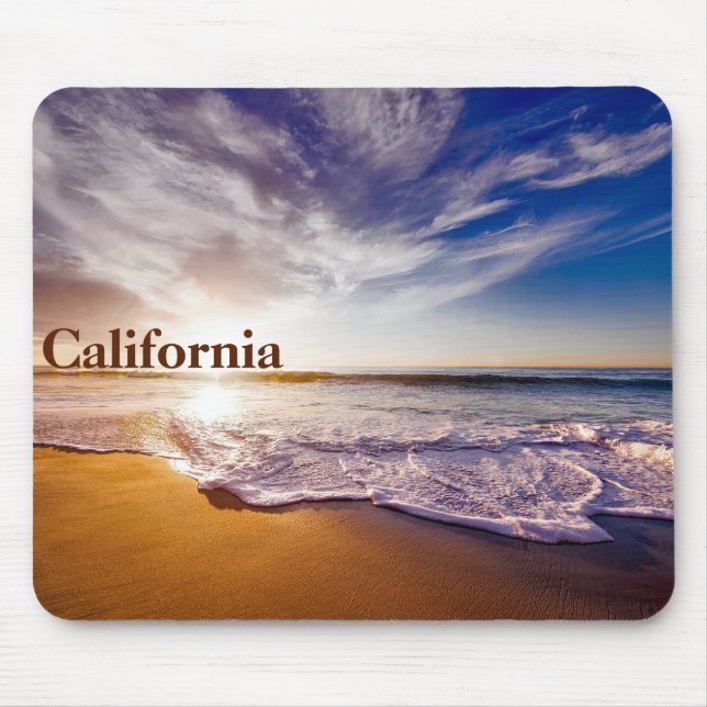 Beautiful California by storeman Mouse Pad (Front)