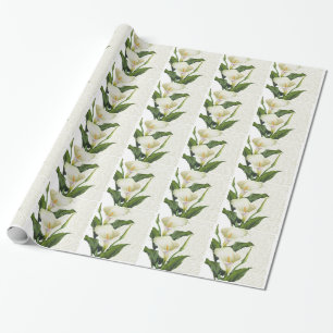 Beautiful Calla Lilies Wrapping Paper
