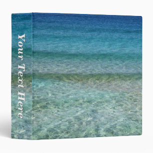Beautiful Calm Caribbean Sea  Binder
