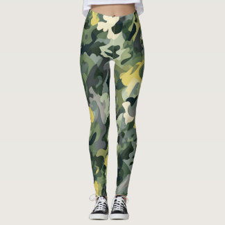 Beautiful camouflage Art Leggings