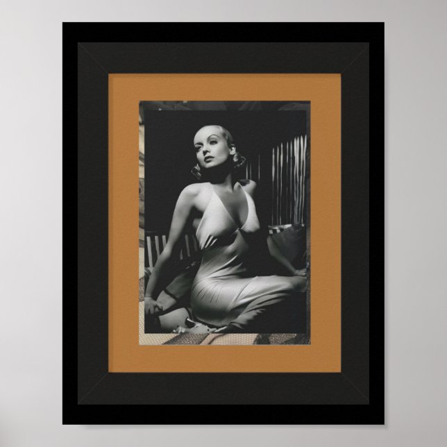 Beautiful Carole Lombard Poster (Front)