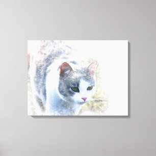 Beautiful Cat Canvas Art