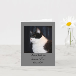 Beautiful Cat Note Card