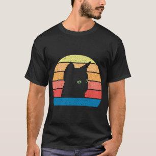 beautiful cat with green eye T-Shirt