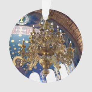 Beautiful Chandelier in the Cathedral Ornament