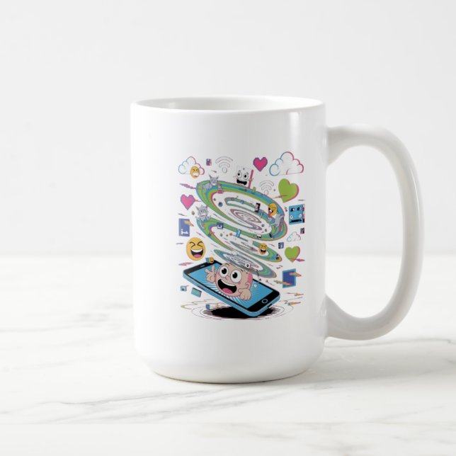 Beautiful Chaos  Coffee Mug (Right)
