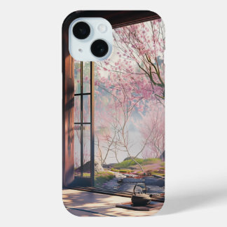 Beautiful Cherry Blossom in Japan iPhone 15 Case