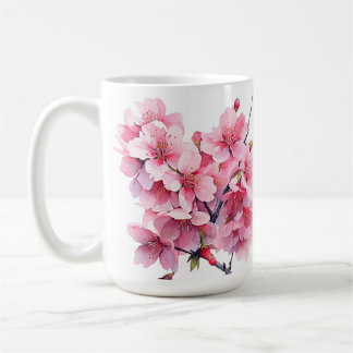 Beautiful Cherry Blossom Mug Cup