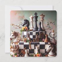 BEAUTIFUL CHESS THEMED BIRTHDAY CAKE