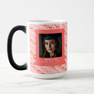 Beautiful Chevron Print Dad  Graduation Gift Magic Mug