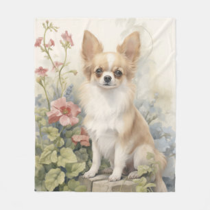 Beautiful Chihuahua Fleece Blanket