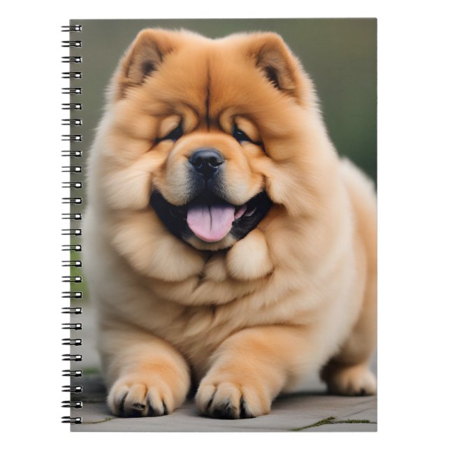 Beautiful Chow Chow Notebook (Front)