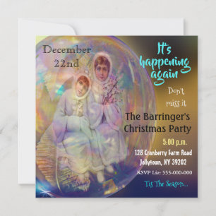Beautiful Christmas Awesome Elegant Invitation