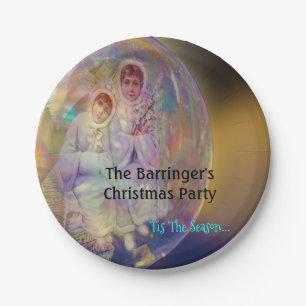 Beautiful Christmas Awesome Elegant Party Paper Plate