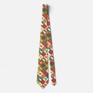 Beautiful Christmas Figures by storeman Tie