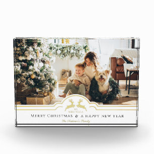 Beautiful Christmas Frame Personalized Photo Block