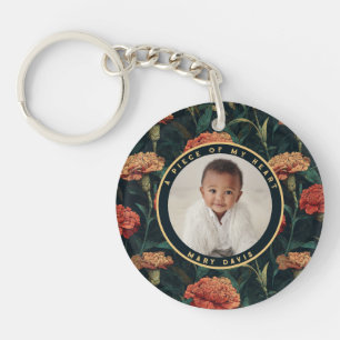 Beautiful Christmas Gifts For Women Carnation Keychain