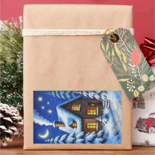 Beautiful Christmas Greeting Sticker