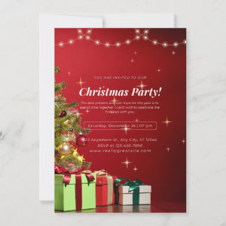 Beautiful Christmas Invitation