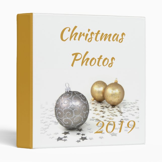 Beautiful Christmas Ornament Binder (Front/Spine)