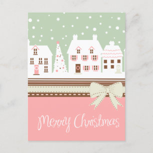 Beautiful Christmas Postcard