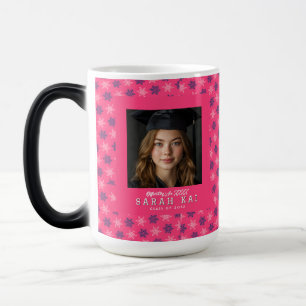 Beautiful Christmas Print Grandaughter Graduation Magic Mug