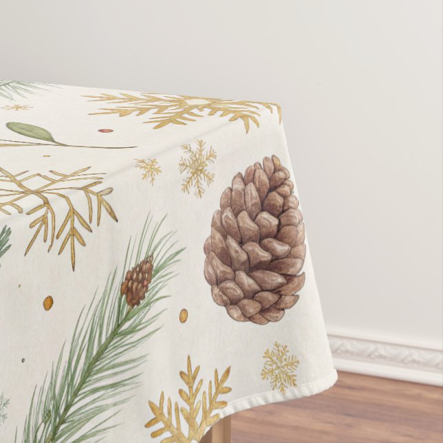 Beautiful Christmas Tablecloth (In Situ)