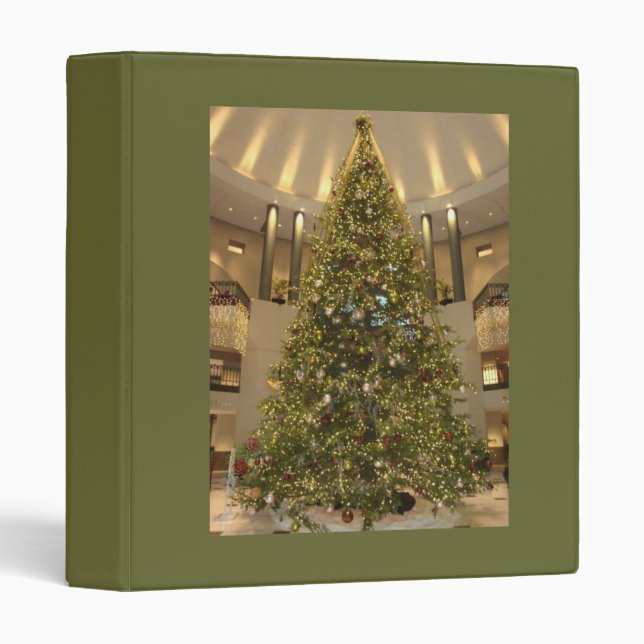 Beautiful Christmas Tree Binder (Front/Spine)