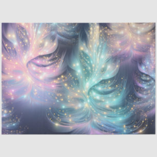 Beautiful Christmas Trees Light Sparkle Christmas Tissue Paper