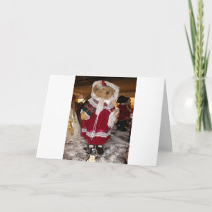 Beautiful Christmas with Love Have a Nice Day and  Holiday Card