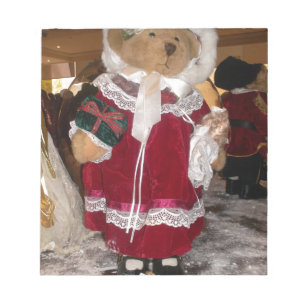 Beautiful Christmas with Love Have a Nice Day and Notepad