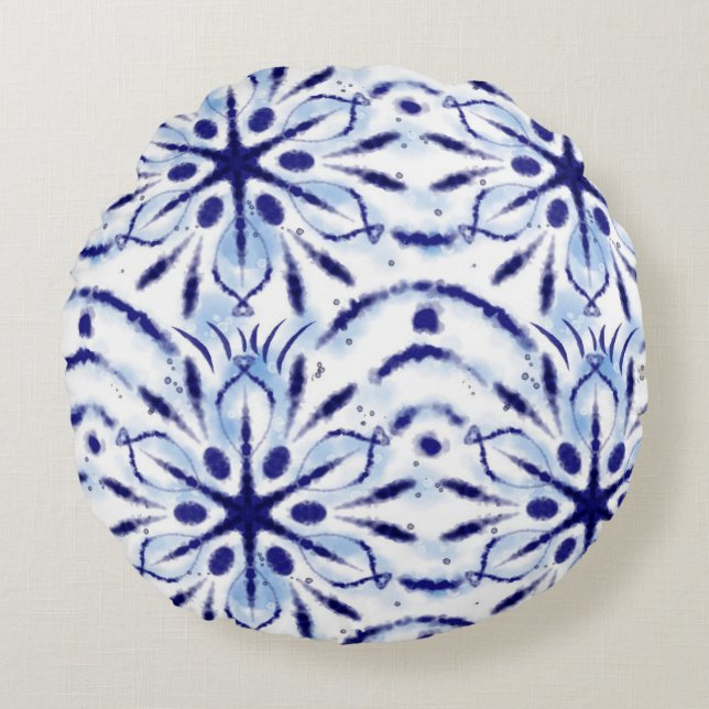 Beautiful circle pillow design  (Front)