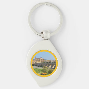 Beautiful city Cordoba in Spain, travel Keychain