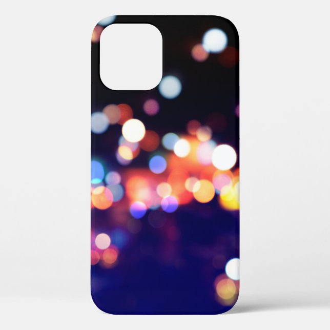 Beautiful city night bokeh light, abstract blur de Case-Mate iPhone case (Back)