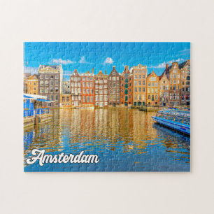 Beautiful City Of Amsterdam, Netherlands Jigsaw Puzzle