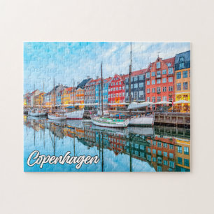 Beautiful City Of Copenhagen, Denmark Jigsaw Puzzle