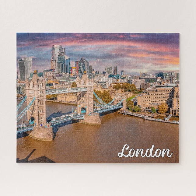 Beautiful City Of London, England Jigsaw Puzzle (Horizontal)