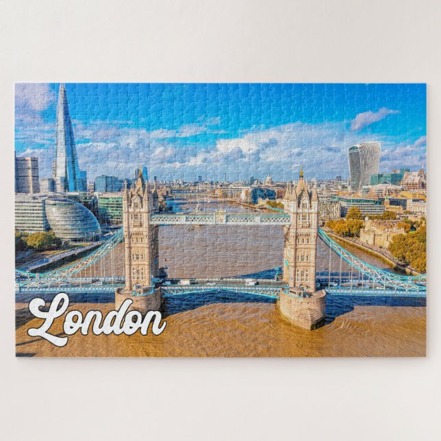 Beautiful City Of London, England Jigsaw Puzzle (Horizontal)
