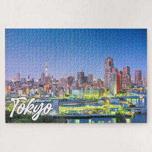 Beautiful City Of Tokyo, Japan Jigsaw Puzzle
