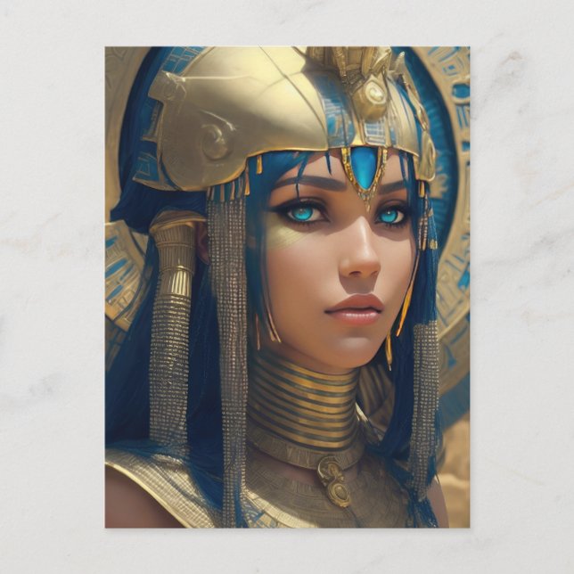 Beautiful Cleopatra Postcard (Front)