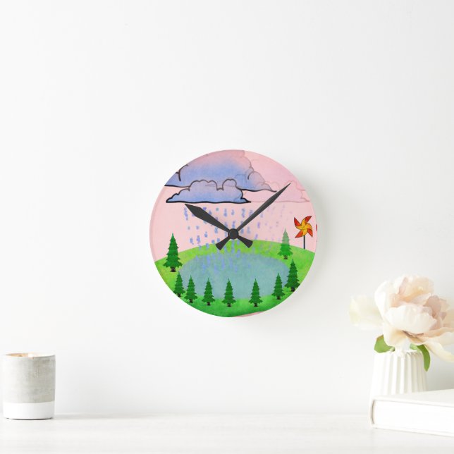 Beautiful clock of nature (Home)