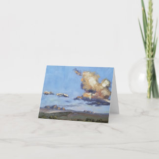 Beautiful Cloud Art Card Blank