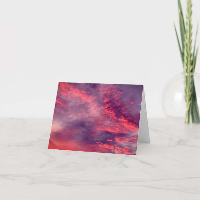 Beautiful Cloud Formation | Recoleta Filter | Card (Front)